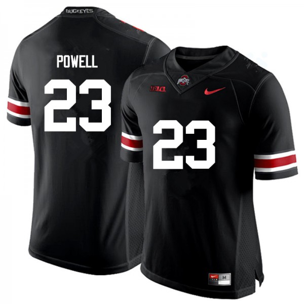 Ohio State Buckeyes #23 Tyvis Powell Men Football Jersey Black